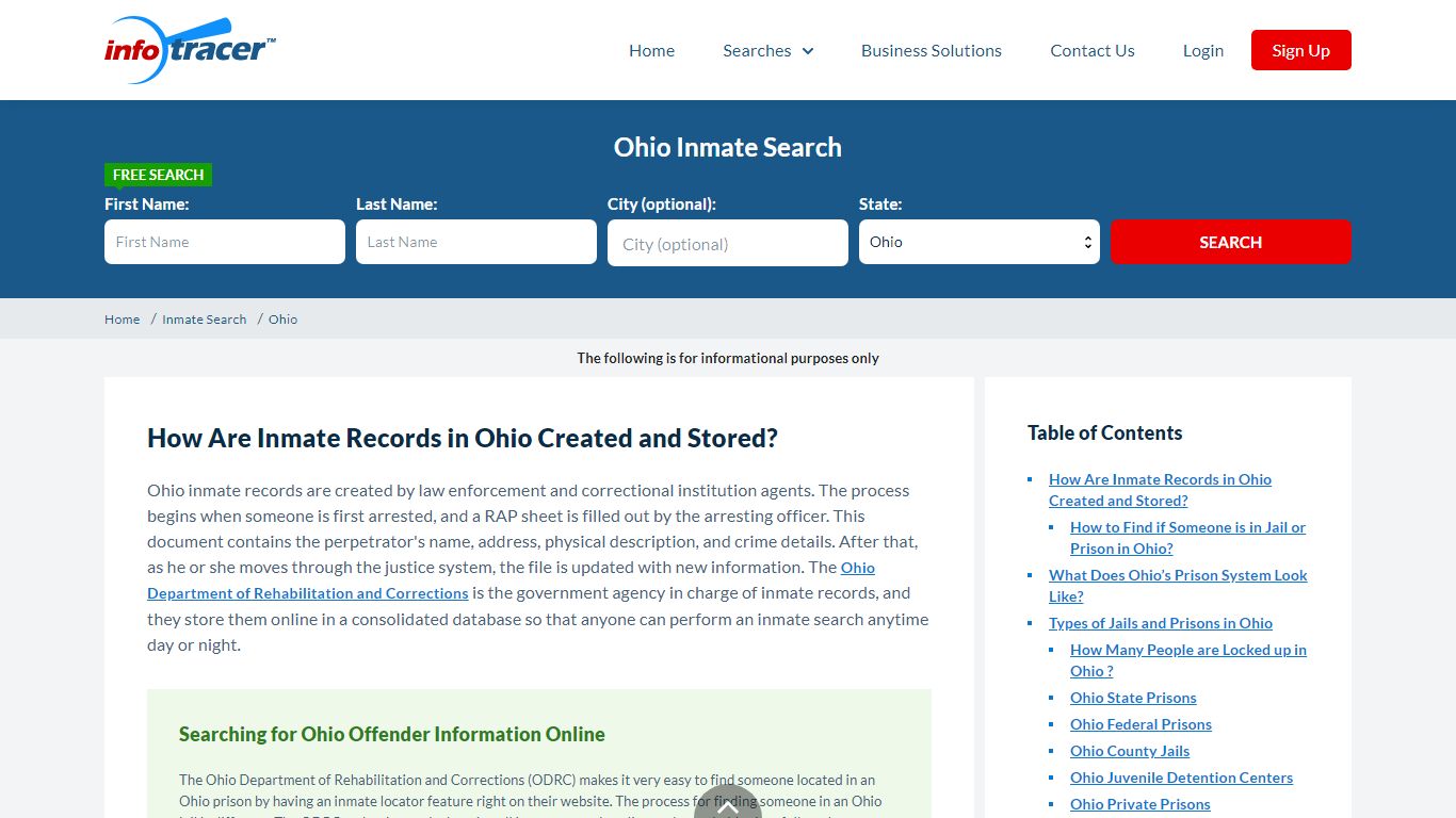 Inmate Search in Ohio prisons: Locate an OH Offender ...